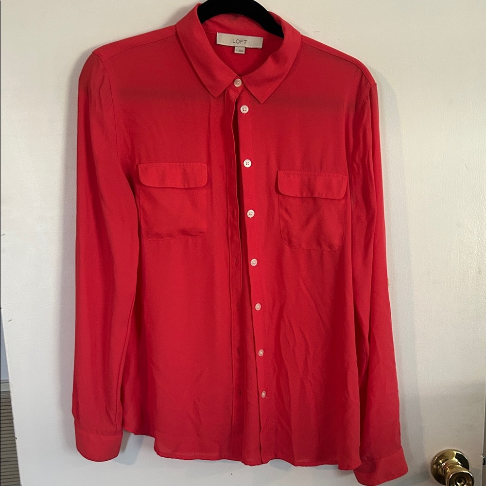 LOFT Women’s Coral Blouse